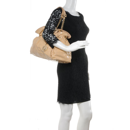 Christian Dior Patent Cannage Medium Le Trente Tote Beige 2 of 8