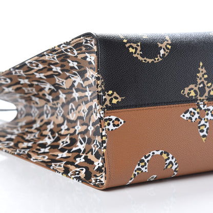 Louis Vuitton Monogram Giant Jungle Onthego GM Black 9 of 11
