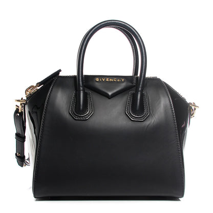 Givenchy Rubber Effect Calfskin Mini Antigona Black 1 of 20