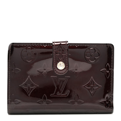 Louis Vuitton Vernis French Purse Wallet Rouge Fauviste 1 of 7