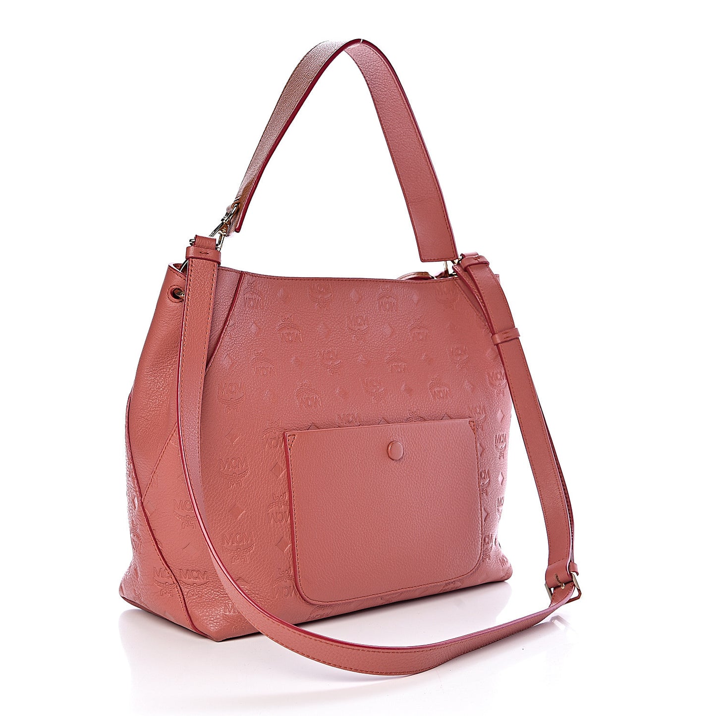 Grained Calfskin Medium Klara Hobo Cocoa