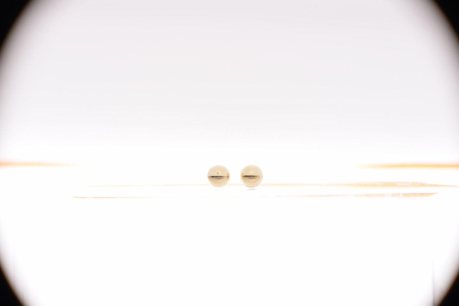 Tiffany 18K Yellow Gold 8mm HardWear Ball Earrings 8 of 8