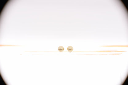 Tiffany 18K Yellow Gold 8mm HardWear Ball Earrings 8 of 8