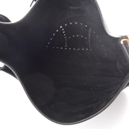 Hermes Taurillon Clemence Evelyne III PM Black 5 of 10