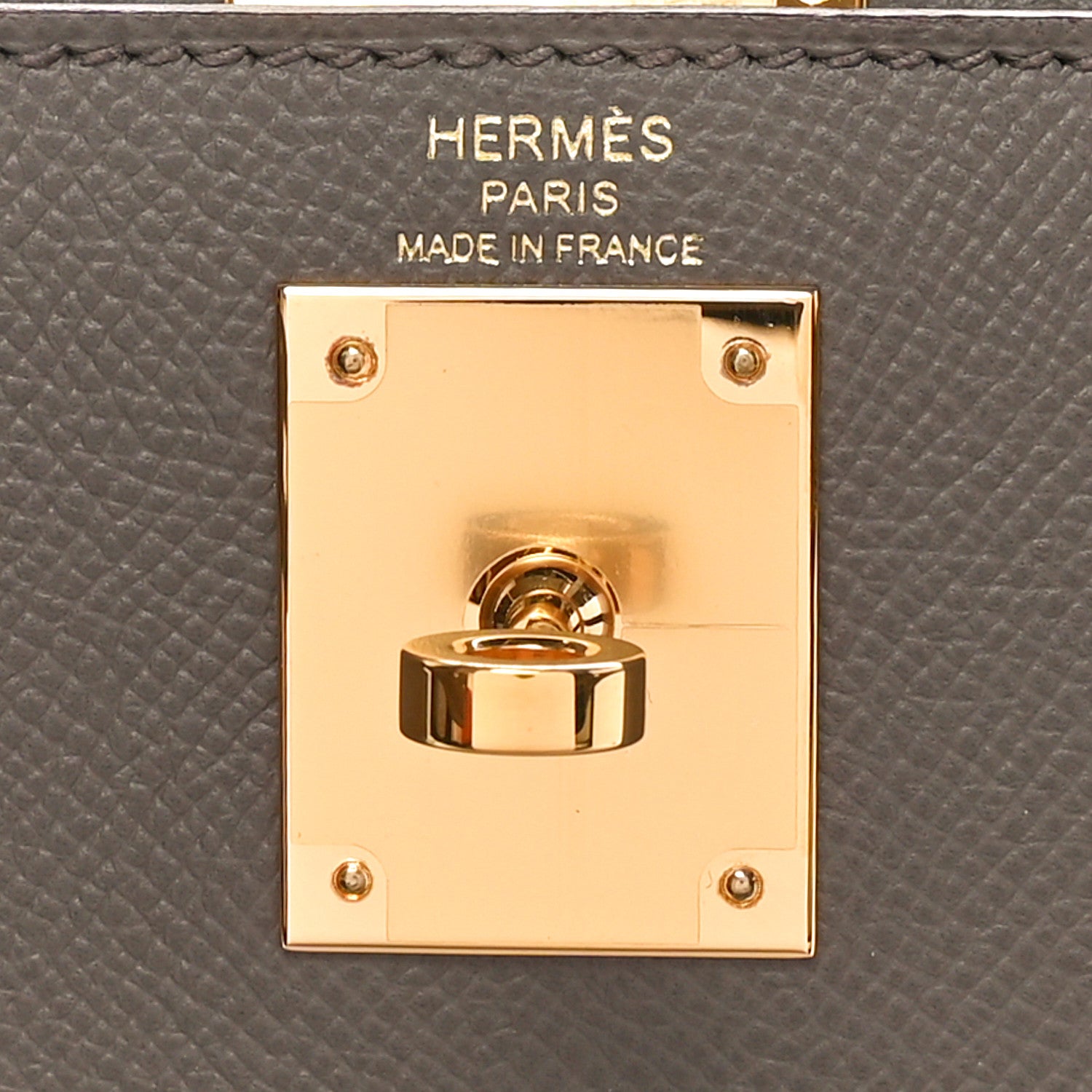 Hermes Epsom Kelly Sellier 28 Etain 6 of 11