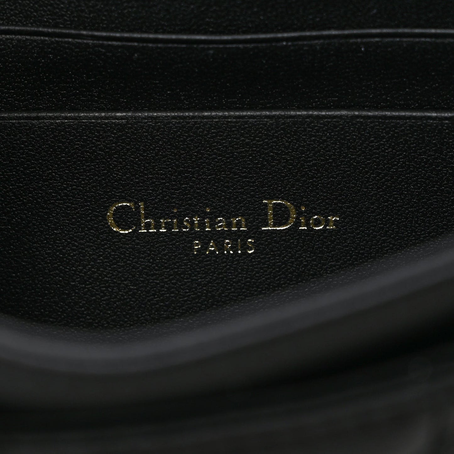 Lambskin Cannage Mini My Dior Bag Black