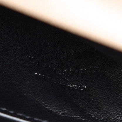 Saint Laurent Grain De Poudre Medium West Hollywood Monogram Fold-Over Nude Powder 8 of 10