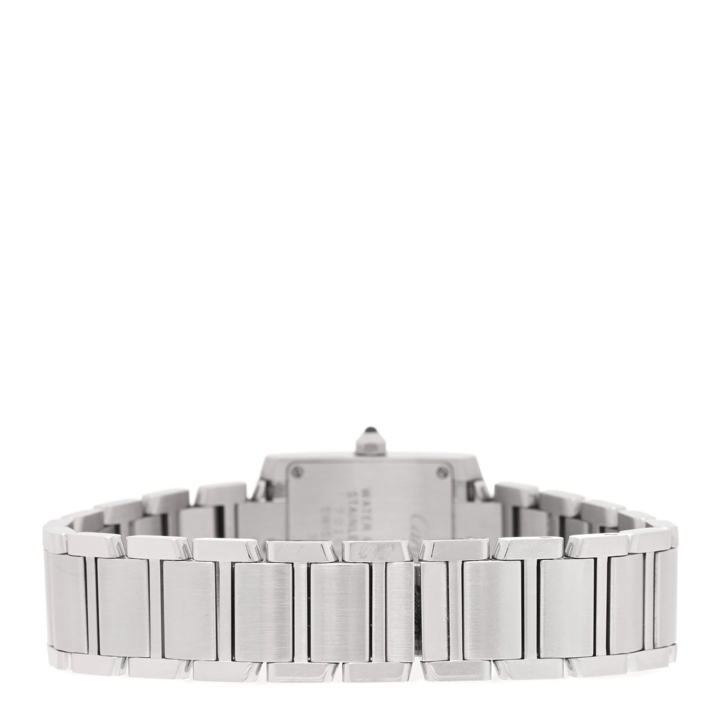 Stainless Steel 20mm Tank Francaise Quartz Watch