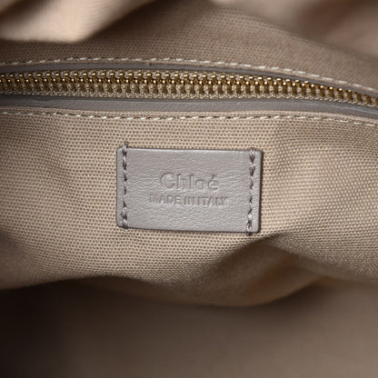 Chloe Smooth Calfskin Small Roy Bucket Bag Motty Grey 7 of 9