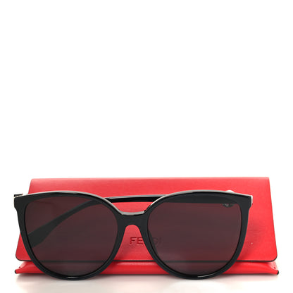 Fendi Acetate F Is Fendi FF Sunglasses FF 0310/F/S Black 7 of 7