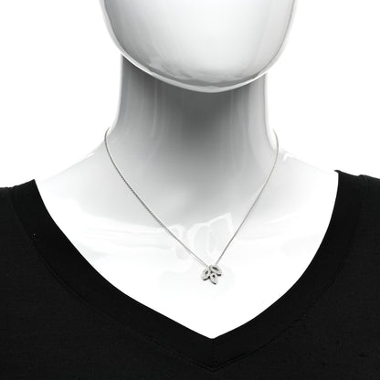 Harry Winston Platinum Diamond Small Lily Cluster Pendant Necklace 2 of 5