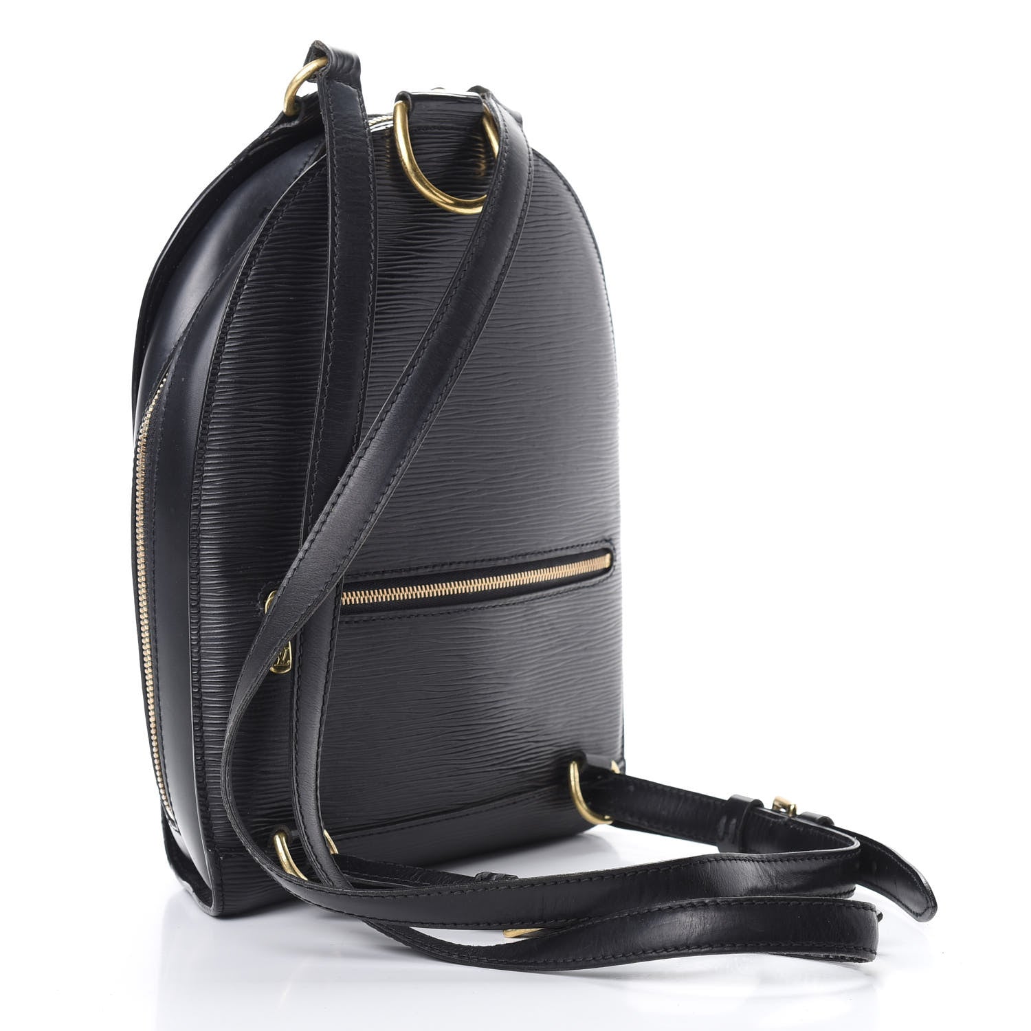 Louis Vuitton Epi Mabillon Backpack Black 2 of 14