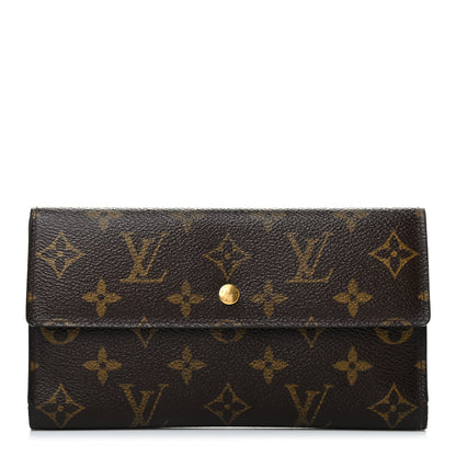 Louis Vuitton Monogram Porte Tresor International Wallet 1 of 6