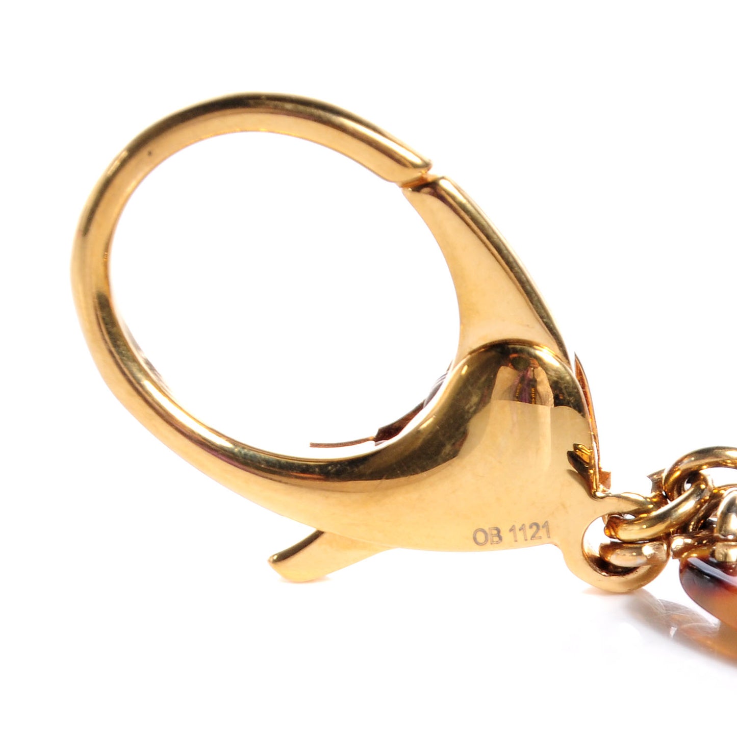 Insolence Bag Charm Ecaille