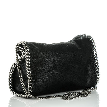 Stella McCartney Shaggy Deer Mini Falabella Tote Black 3 of 7