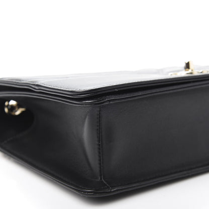 Chanel Lambskin Chevron Quilted Flap Black 6 of 10
