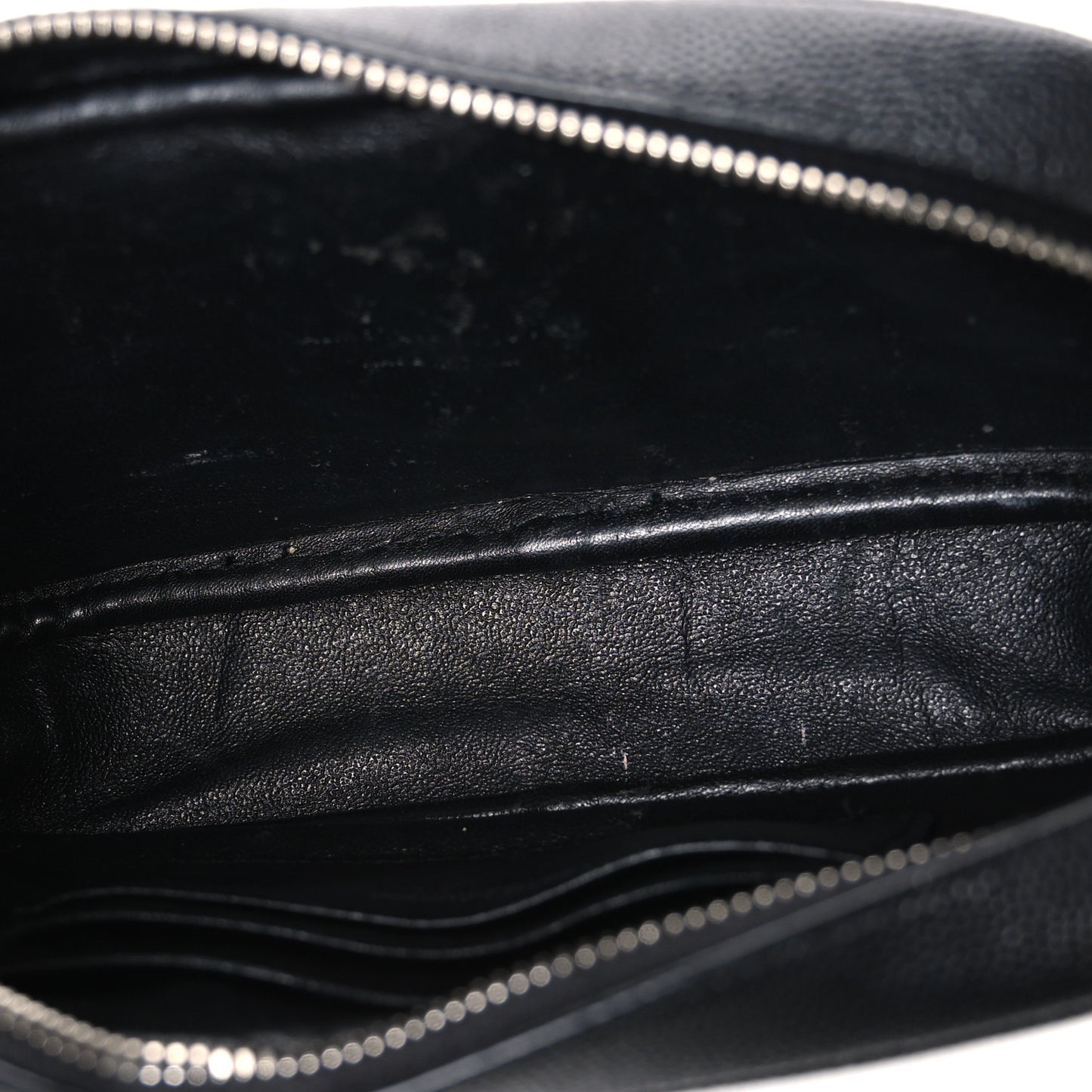 Grain De Poudre Matelasse Monogram Mini Lou Camera Bag Black