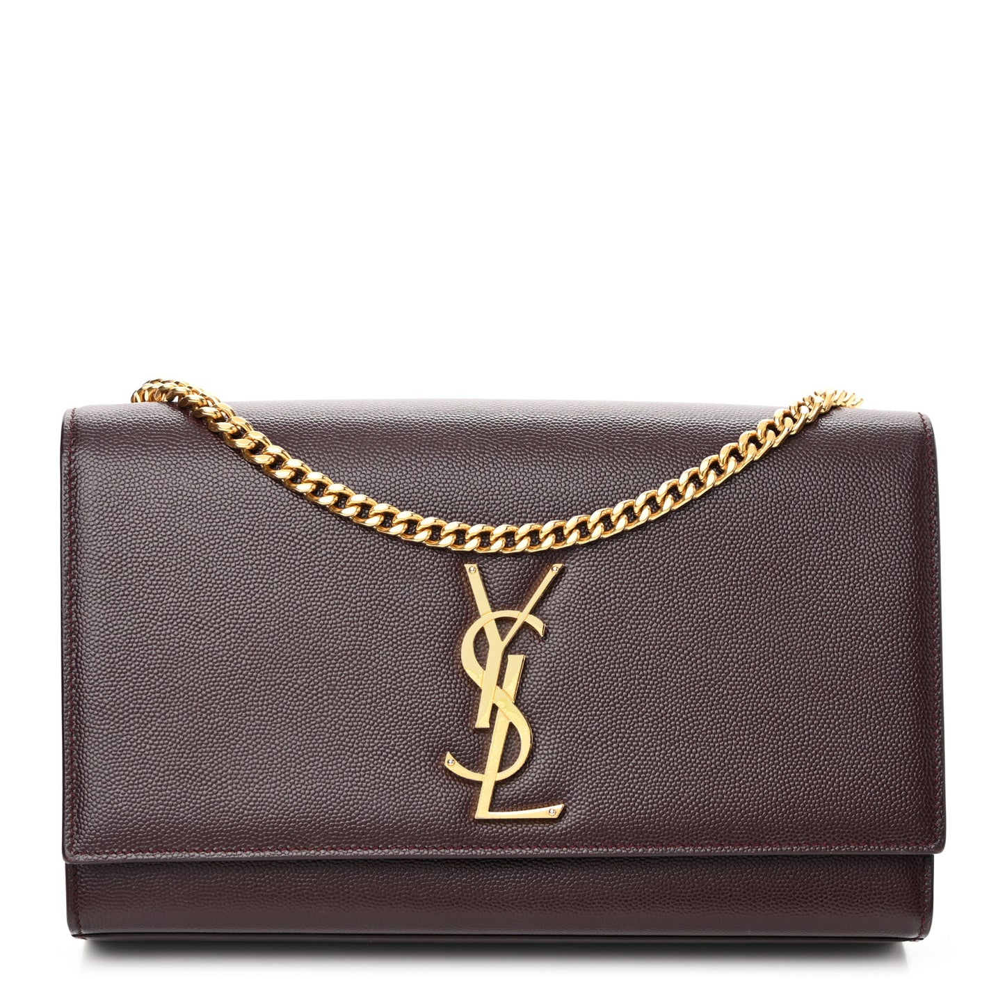 Grain De Poudre Medium Classic Monogram Kate Satchel Amaranto