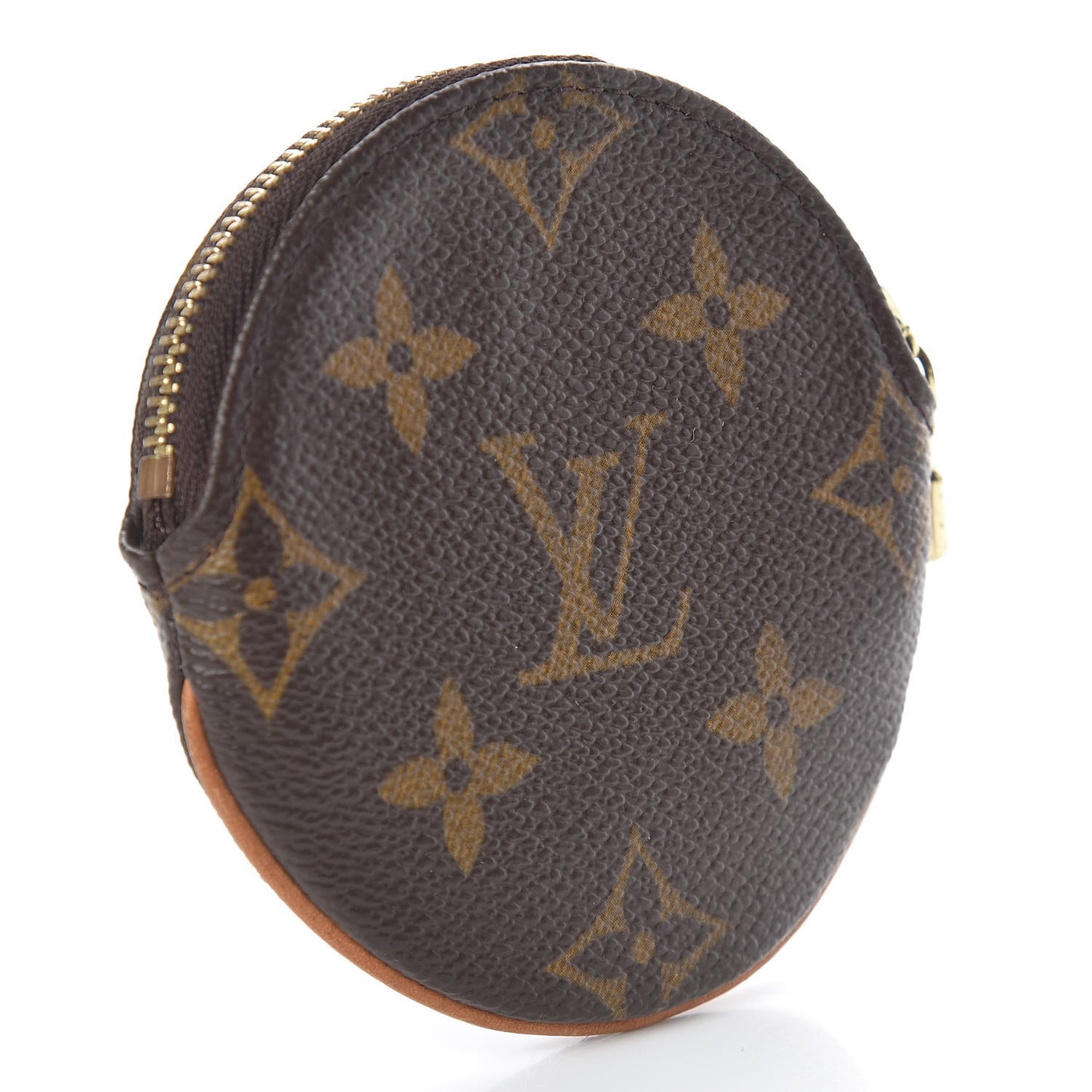 Monogram Round Coin Purse