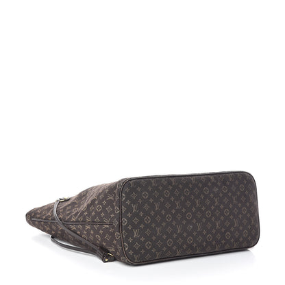 Louis Vuitton Monogram Idylle Neverfull MM Fusain 4 of 12