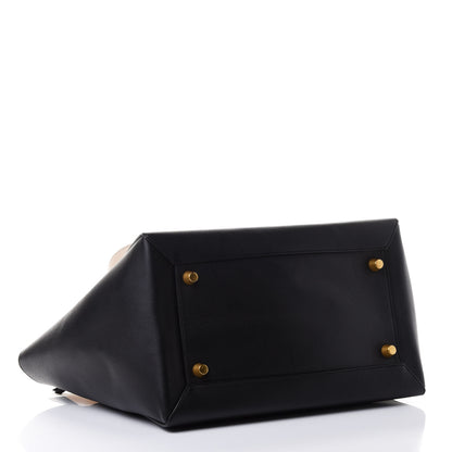 Celine Smooth Calfskin Small Bi-Color Belt Bag Black Cream 3 of 4