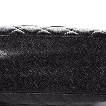 Chanel Caviar Quilted Petit Shopping Tote PST Black 13 of 15