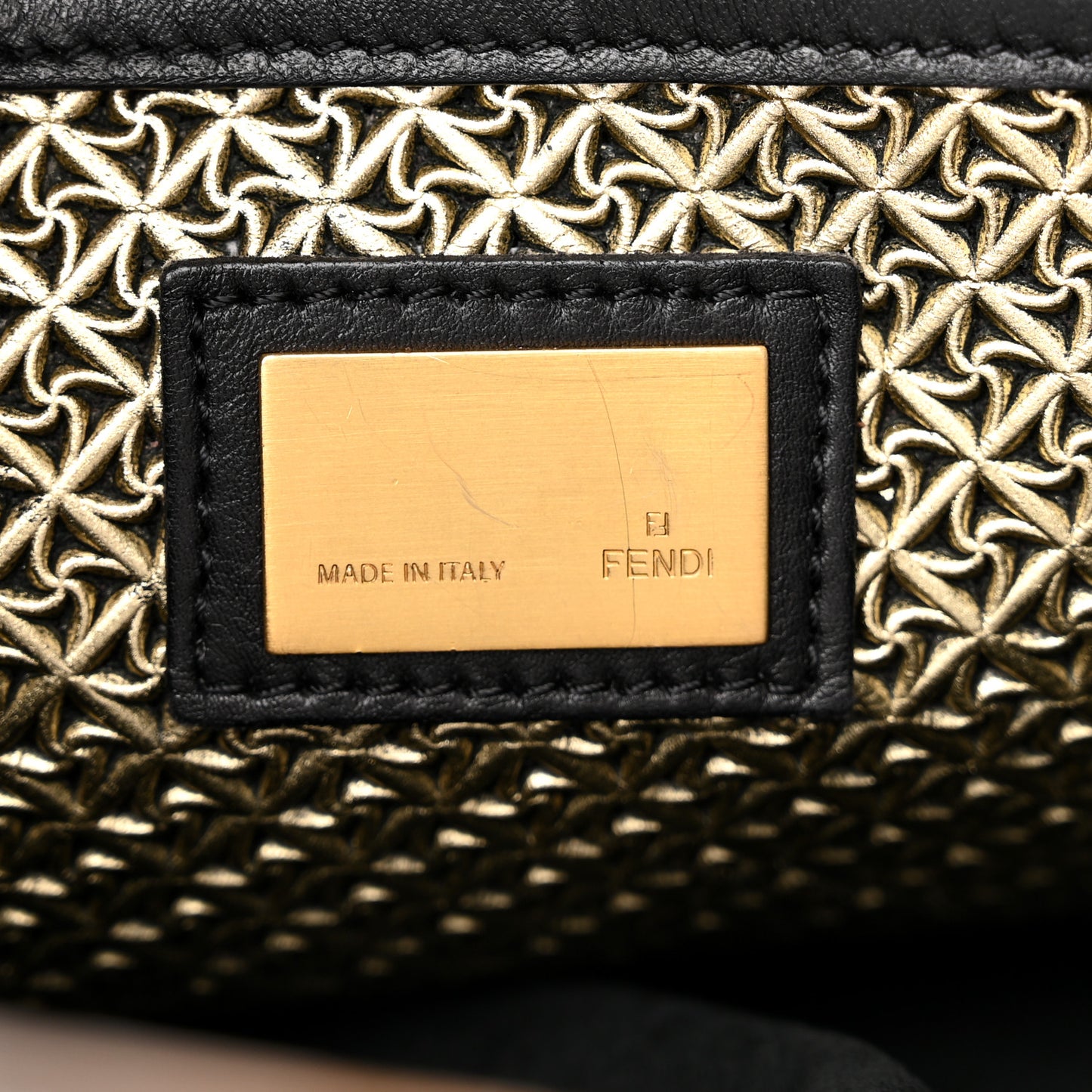 Patent Large Peekaboo Iconic Satchel Black
