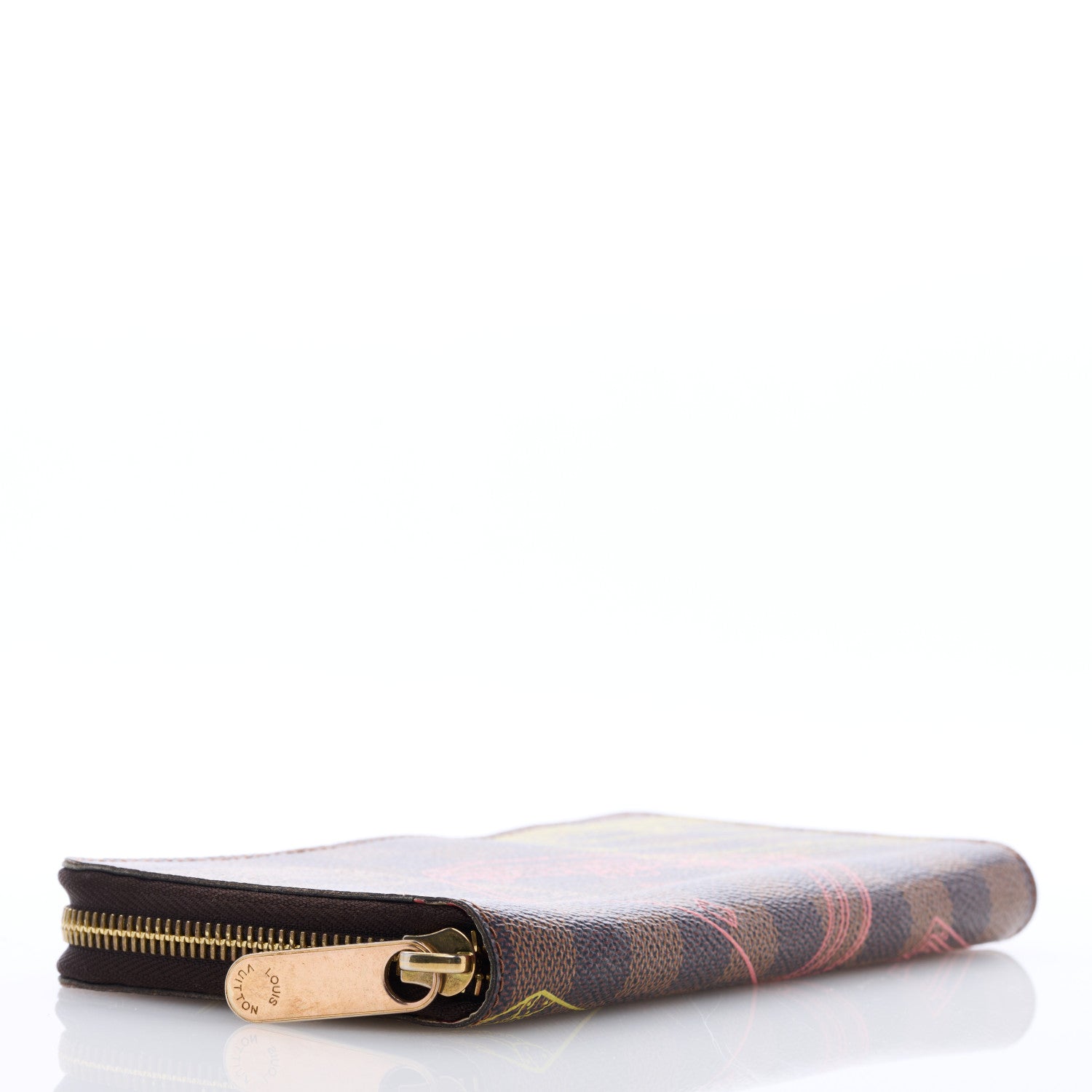 Louis Vuitton Damier Ebene 2014 Christmas Animation Zippy Wallet 4 of 6