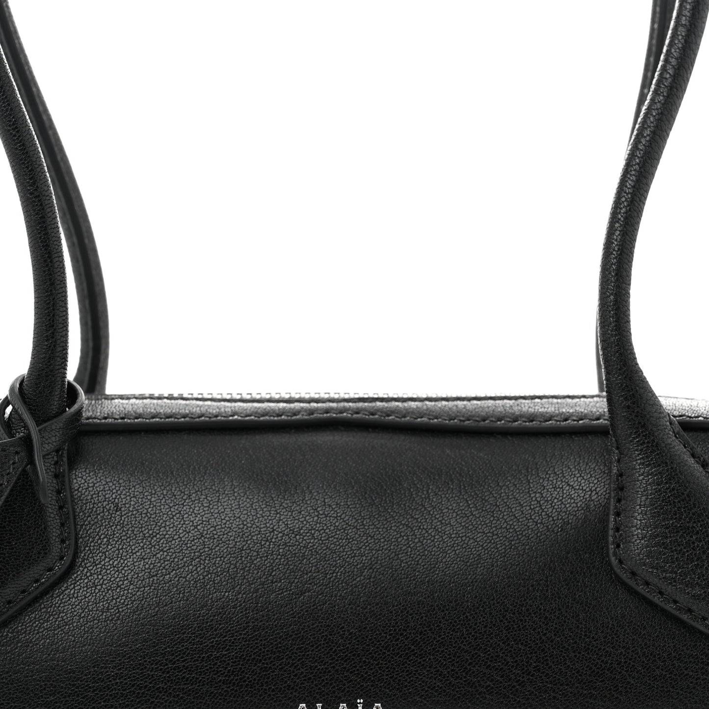 Goatskin Small Le Teckel Bag Black