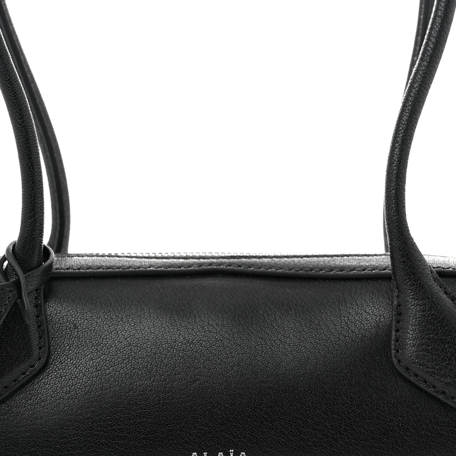 Alaia Goatskin Small Le Teckel Bag Black 7 of 10