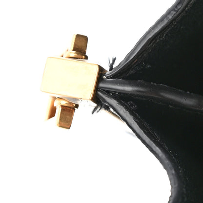 Saint Laurent Grain de Poudre Medium Classic Monogram Cassandra Top Handle Black 11 of 11