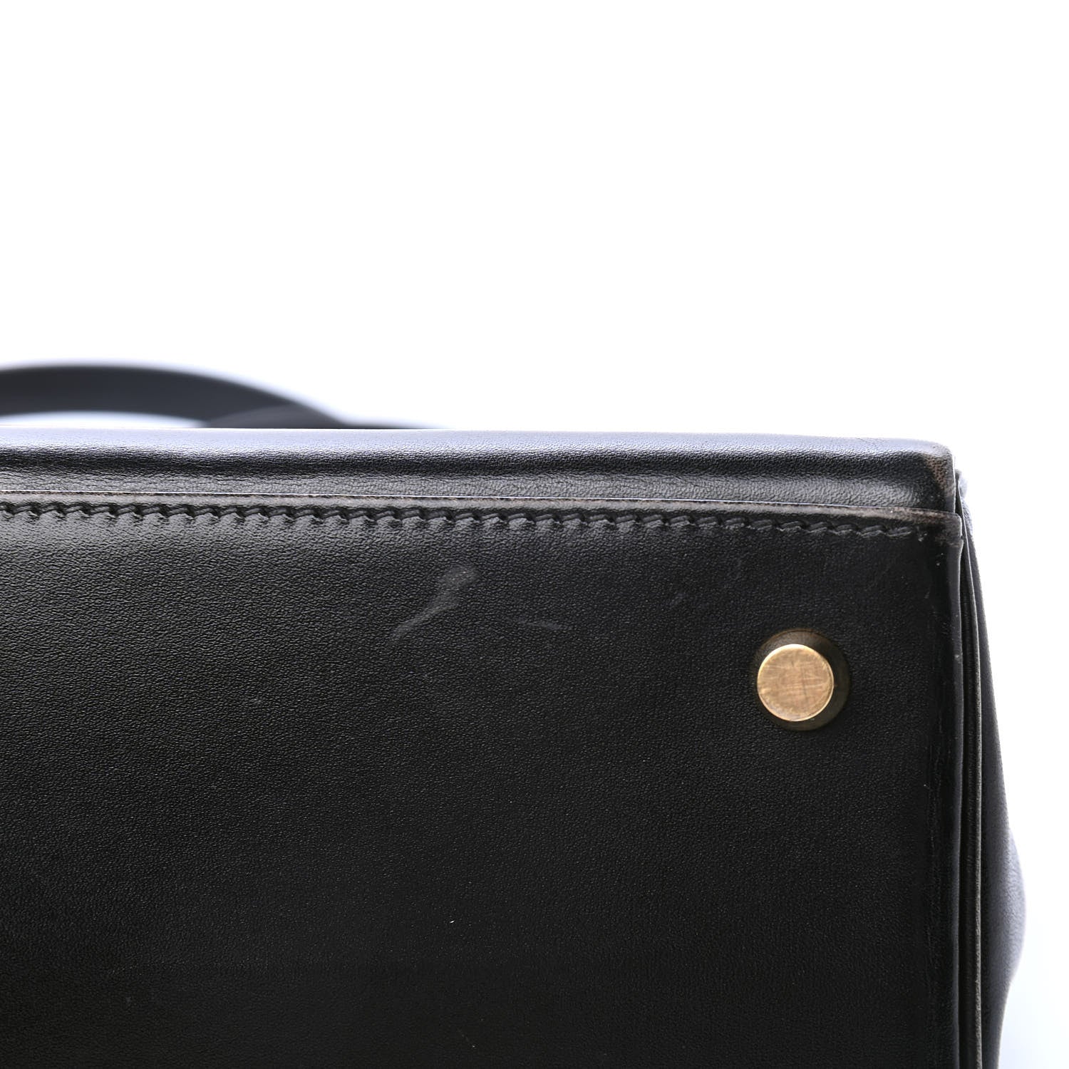 Hermes Box Kelly Retourne 28 Black 12 of 13