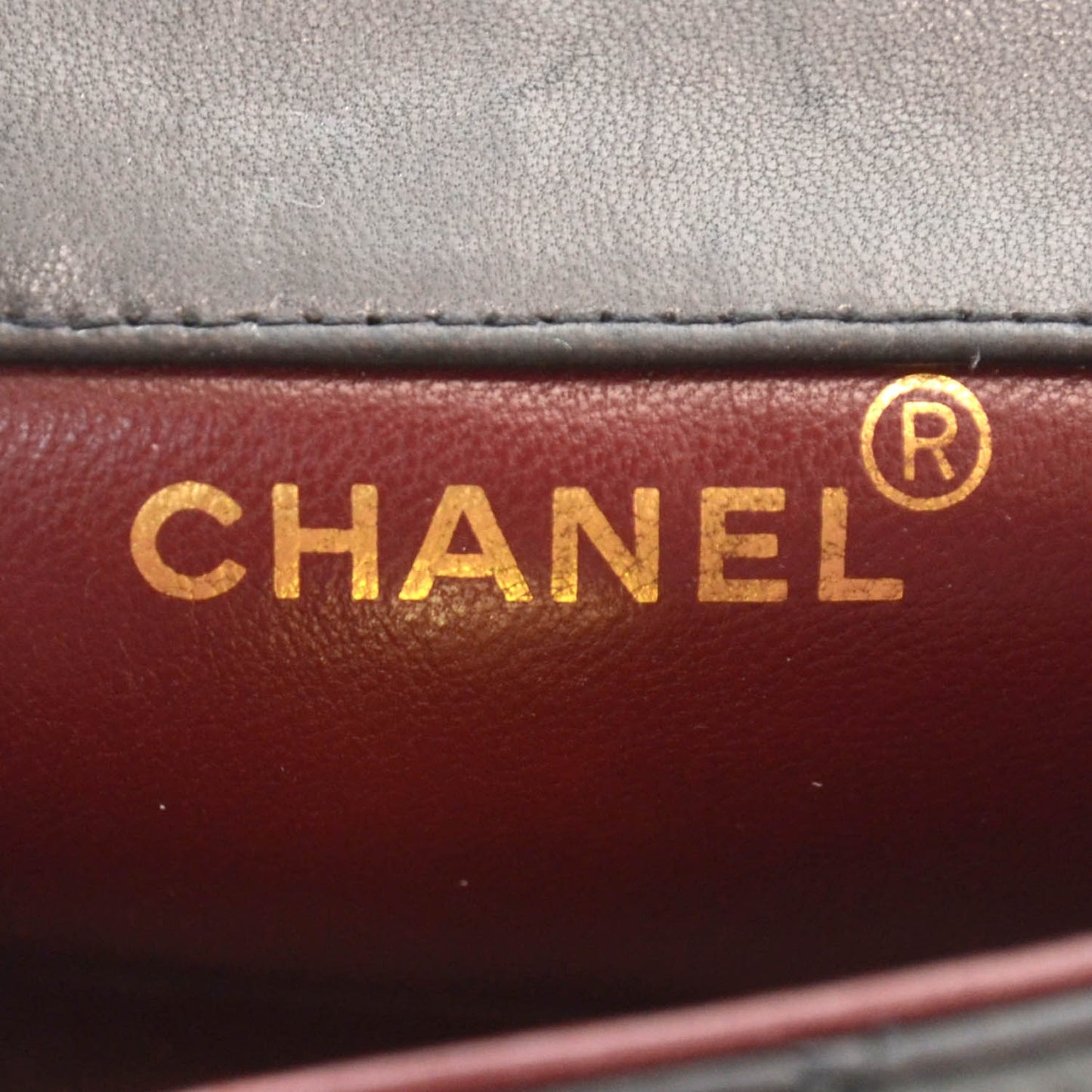 Lambskin Quilted Mini Flap Black