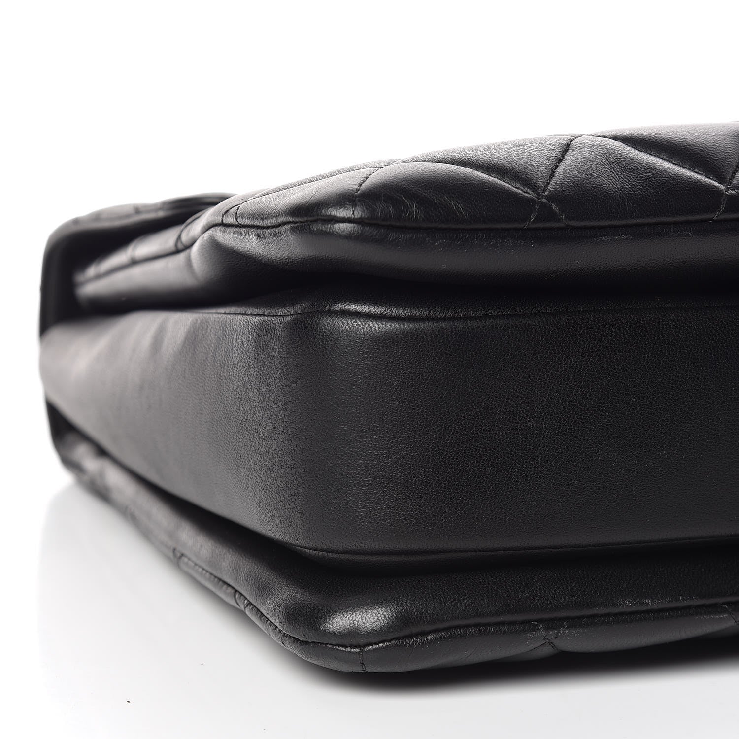 Chanel Lambskin Quilted Large Trendy CC Dual Handle Flap Bag Black 6 of 10