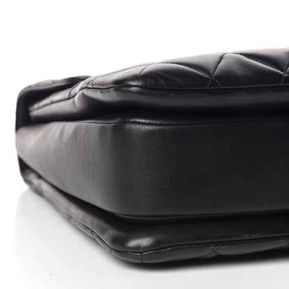 Chanel Lambskin Quilted Large Trendy CC Dual Handle Flap Bag Black 6 of 10
