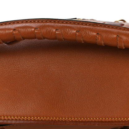 Loewe Calfskin Small Laced Puzzle Bag Tan 9 of 9