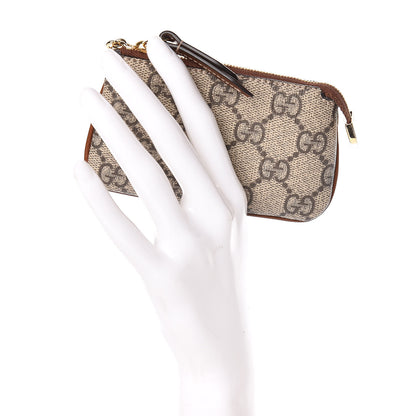 Gucci GG Supreme Monogram Key Case Brown 2 of 8