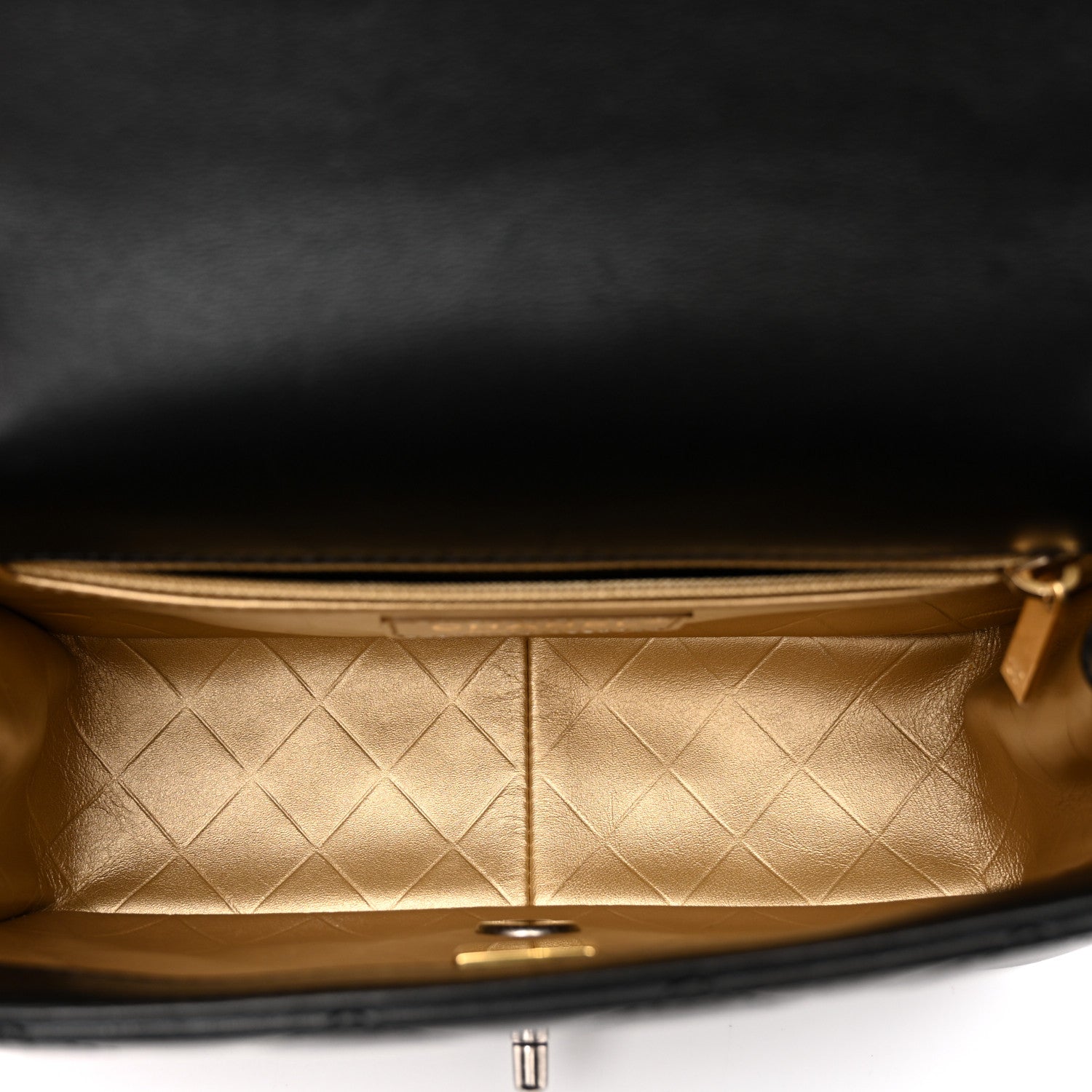 Chanel Lambskin Quilted Small Coco Clips Single Flap Black 5 of 10