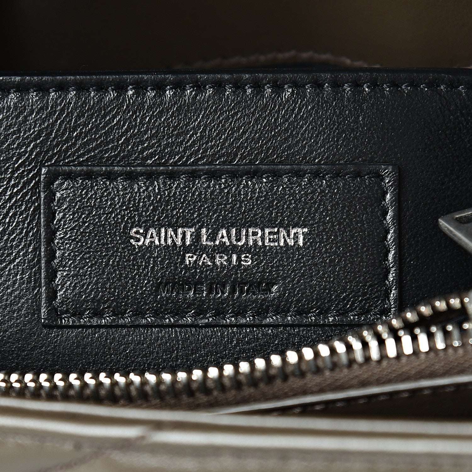 Saint Laurent Calfskin Y Quilted Monogram Small Loulou Chain Satchel Faggio 7 of 13