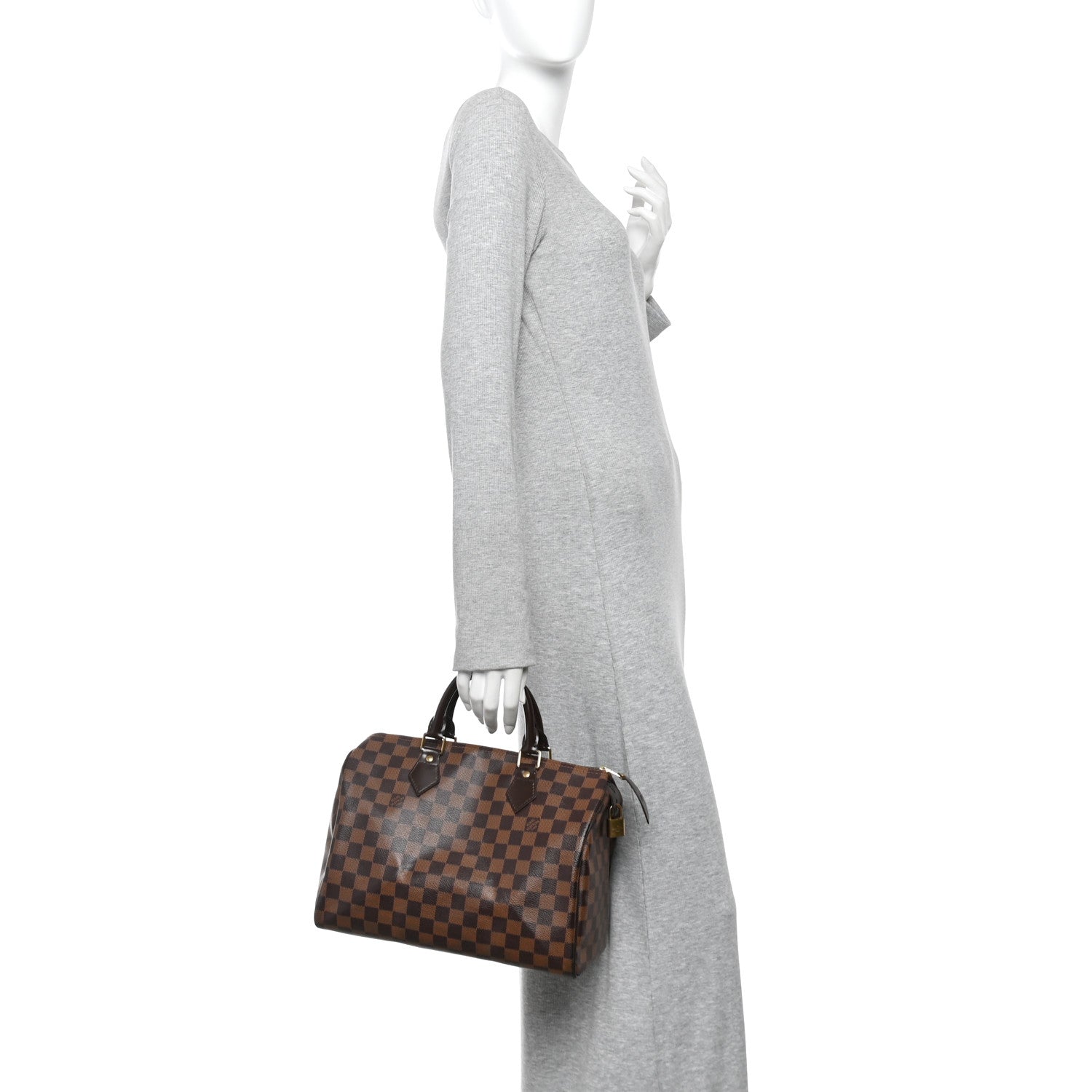 Louis Vuitton Damier Ebene Speedy 30 2 of 10