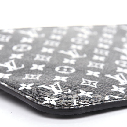 Louis Vuitton Monogram Giant Jungle Neverfull MM GM Pochette Black 8 of 10