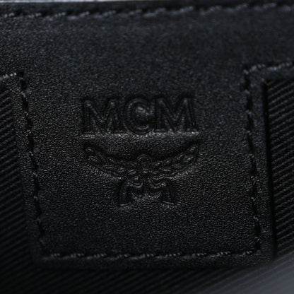 MCM Visetos Small Millie Crossbody Belt Bag Black 6 of 11