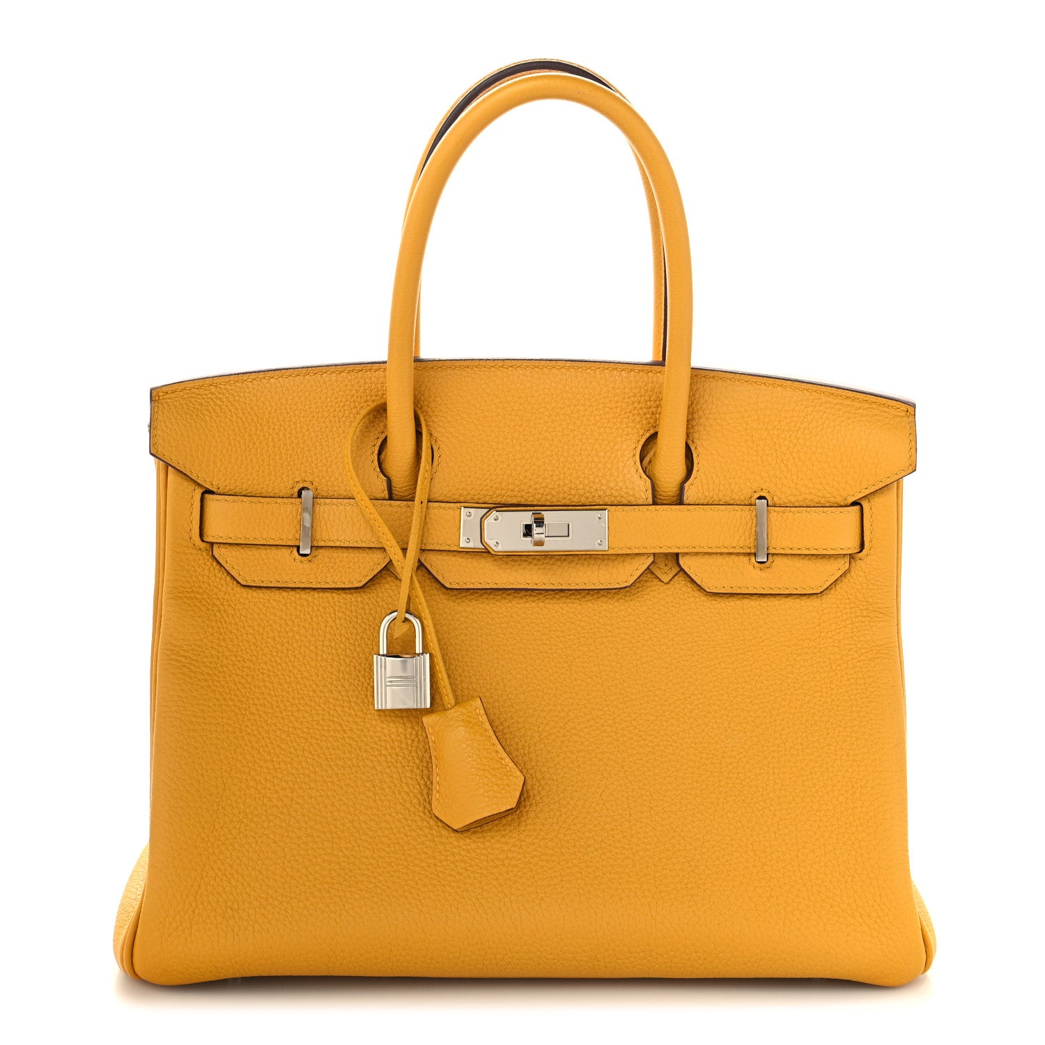 Hermes Togo BIRKIN 30 Jaune Ambre 1 of 12