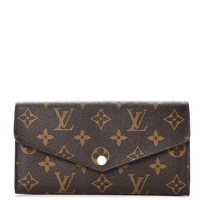 Louis Vuitton Monogram Sarah Wallet NM 1 of 8