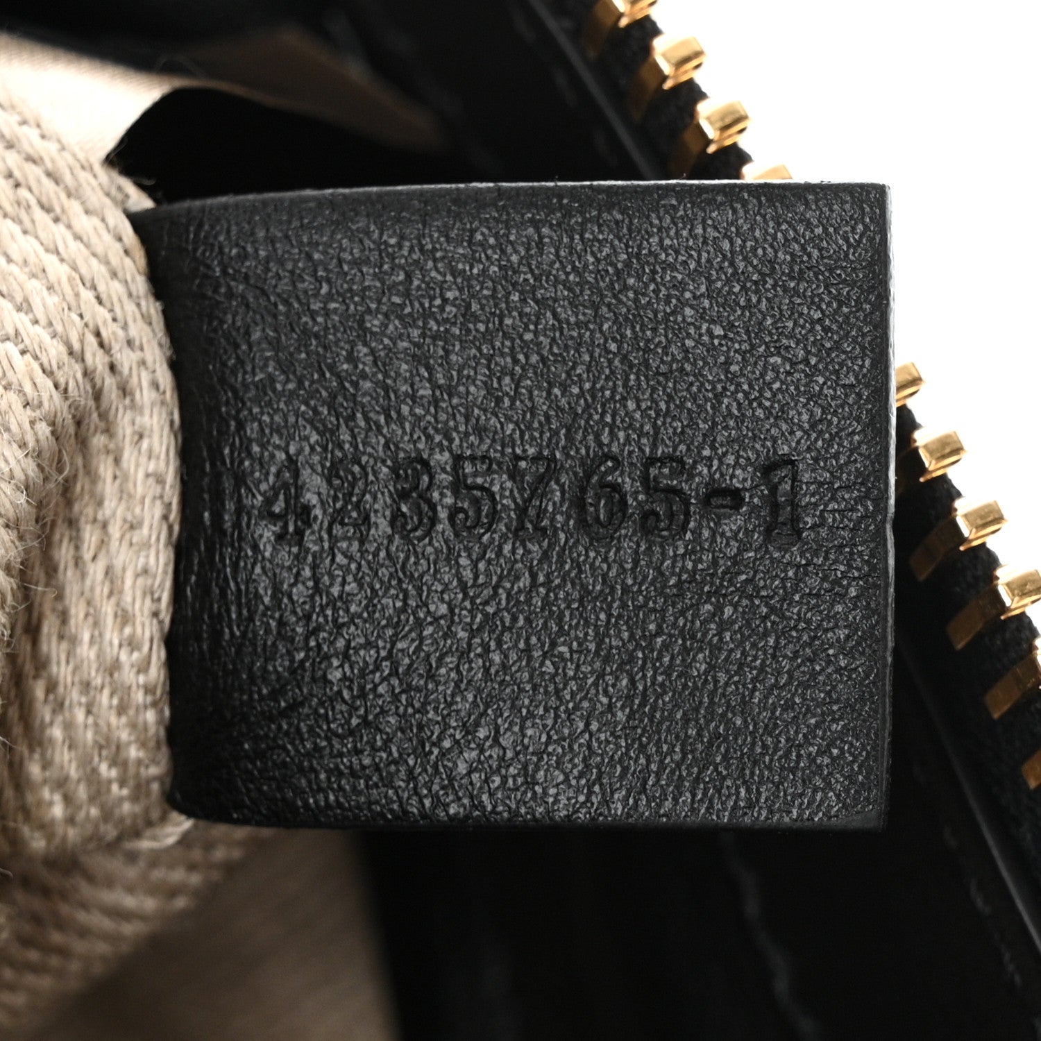 Chloe Suede Calfskin Braided Medium Marcie Double Carry Black 8 of 11
