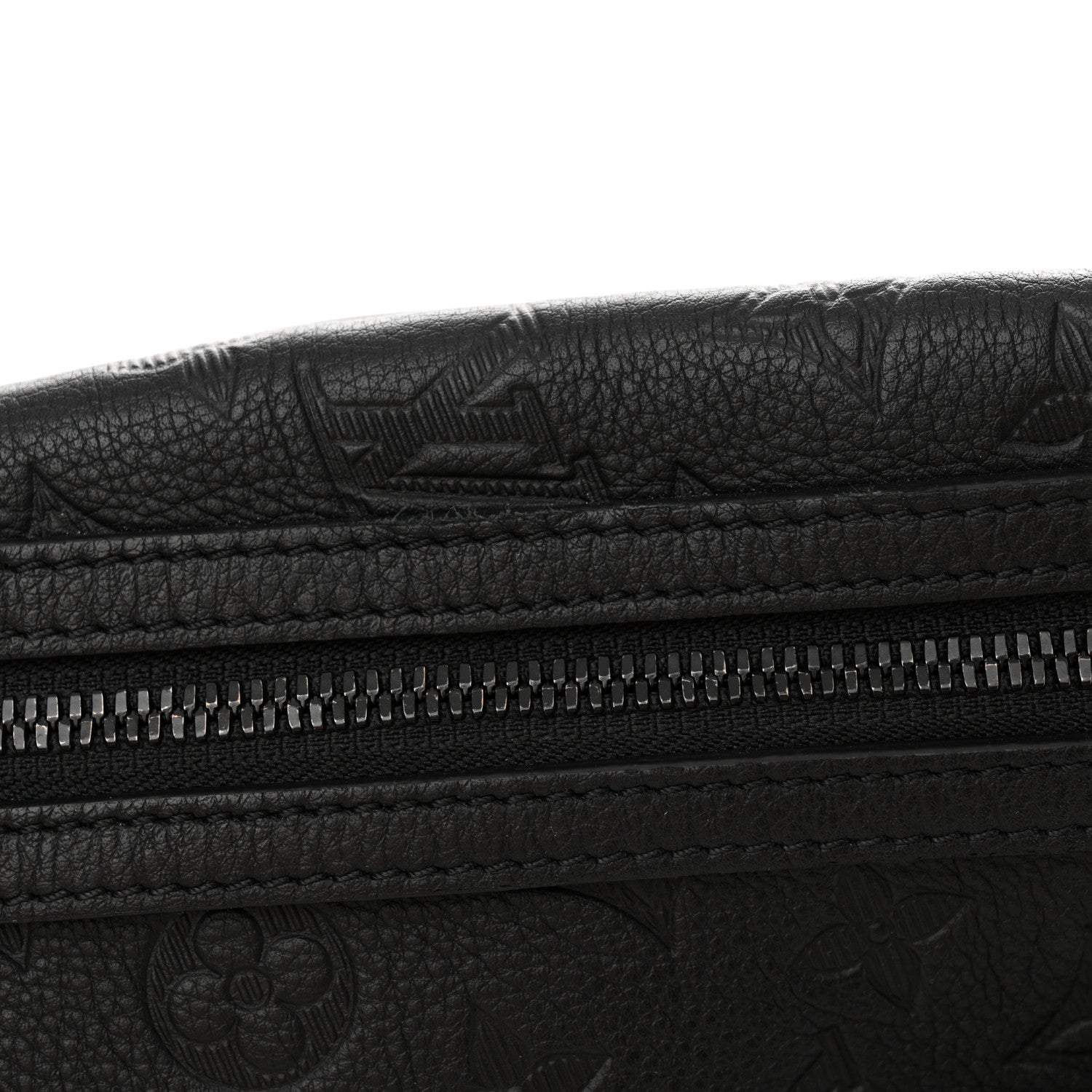 Louis Vuitton Calfskin Shadow Monogram Duo Slingbag Black 11 of 11
