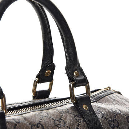 Gucci Crystal Monogram Joy Medium Boston Black 10 of 13