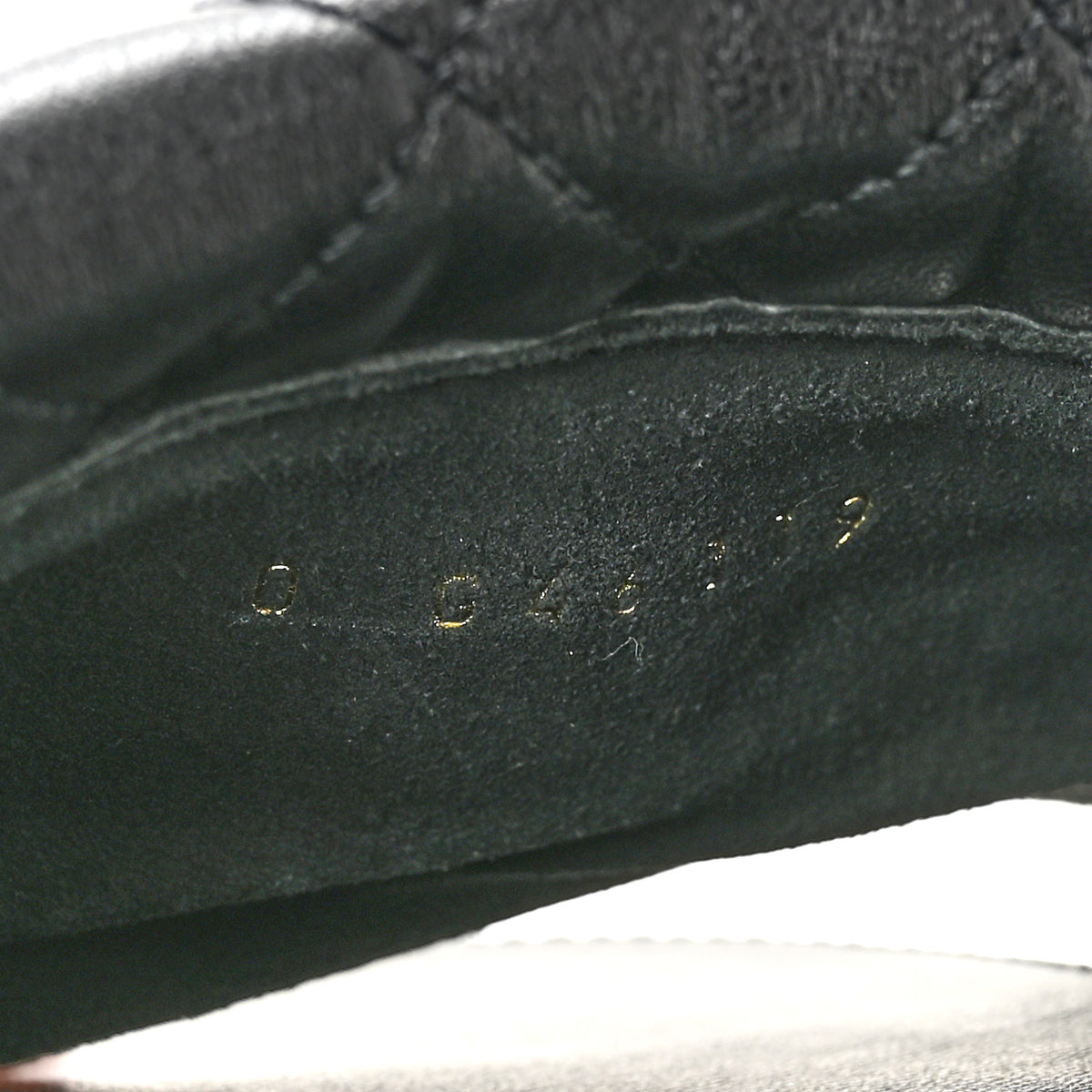 Chanel Lambskin Quilted Turnlock Flat Mules 39 Black 9 of 10