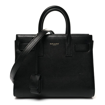 Saint Laurent Calfskin Nano Sac De Jour Black 1 of 13