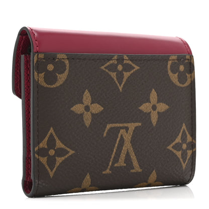 Louis Vuitton Monogram Zoe Wallet Fuchsia 3 of 11